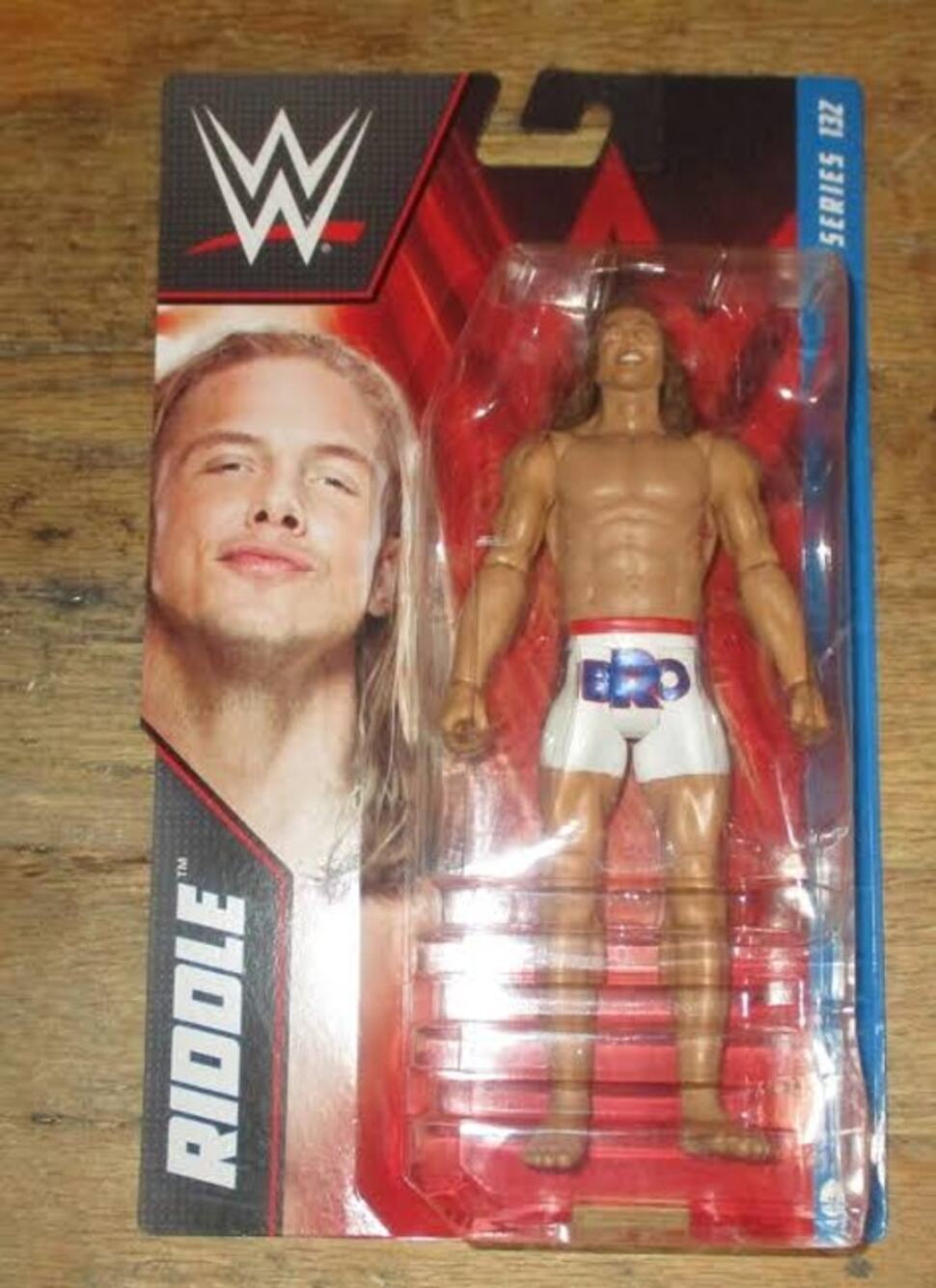 WWE Mattel Basic Superstars Series 132 Matt Riddle Wrestling Action Figure